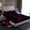 Red Blue, variant on Manfei Red Blue Neon Light Twin Sheet Sets 3pcs, Geometric Minimalist Twin Fitted Sheet, Black Flat Sheet, Microfiber Bedroom Decor