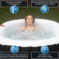 thumbnail image 3 of ALEKO Inflatable 2 Prs Hot Tub 145 Gallons 100 Bubble Jets, 3 of 11