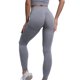 thumbnail image 2 of Sonducket Mallas pantalones de Yoga para mujer, mallas de cintura alta sin costuras, transpirables, para gimnasio, ropa de realce, pantalones de Yoga para Pijama gris claro M, 2 of 8