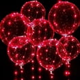 thumbnail image 3 of Globos LED Iluminados Globos Transparentes Globos de Brillantes Luces Navidad DíA de San ValentíN DecoracióN de CumpleañOs de Boda,A, 3 of 5