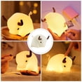 thumbnail image 4 of 1pc Dibujos animados Noche Noche Luz de Silicona Lámpara de la Cama de Silicona Patted Baby Nursery Light, 4 of 6