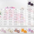 thumbnail image 3 of KPOPLK Toddler Girl Clothes Summer Kids Cute Print Outfits Ruffle Tee Tops Shorts 2-Piece Set 6 Months - 14 Years Size 2-3 Years,Light Pink, 3 of 4