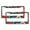 Pattern-42, variant on License Plate Frames Cute Rainbows And Rain Clouds Personalized License Plate Frame 2 PCS Cloud Rainbow Metal License Plate Cover for Women Men Auto Decoration Hardware