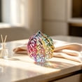 thumbnail image 6 of Colorful Glass Walnut Figurine Ornament,Simulation Walnut Tabletop Decor,Shiny Crystal Style Collectible Statue,Decorative Accent for Shelf Windowsill,Nice Christmas Gift for Collectors and Elders, 6 of 7