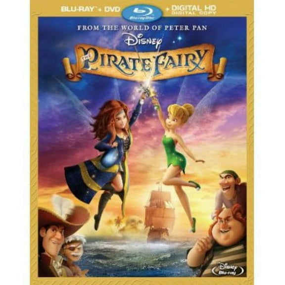 The Pirate Fairy (Blu-ray DVD Digital Copy), Walt Disney Video, Kids & Family