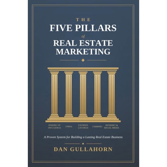 The Five Pillars Of Real Estate Marketing: Five Proven Systems for Generating Listings, Building Trust, and Growing Your, (Paperback)