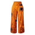 thumbnail image 4 of WILLBEST Pantalones Casuales de Mujer, de Moda, de Cintura Alta, Elásticos, de Pierna Ancha, Holgados y Estampados, para Comodidad y Estilo Diario. Grande, 4 of 4
