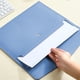 thumbnail image 2 of Archivador de documentos A4 de piel sintética, práctico organizador de gran capacidad para carpetas y bolsos de viaje, con bolsillos y sobres, organizador de facturas, funda para tableta, para trabaj, 2 of 6