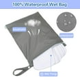 thumbnail image 2 of BTEPSGA Wet Dry Bags 2 Pack for Swimsuits, Waterproof Bag for Travel, Food Storage, Stroller, Daycare, Baby Diapers, Yoga, Beach, Pool, Wet Clothes, 2 of 6