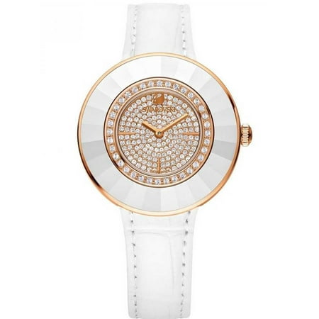 Octea Dressy White Rose Gold Tone Watch 5095383