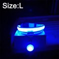 thumbnail image 2 of Collar de perro ligero, collar de perro LED recargable, collar de seguridad ajustable micro USB para perro, 2 of 5