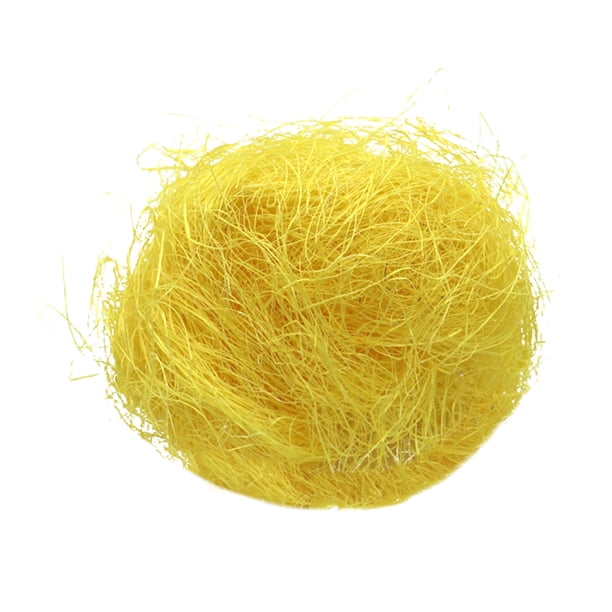 100 Papel de Triturado para Decoración de Bodas Envoltura de Material de Relleno Amarillo