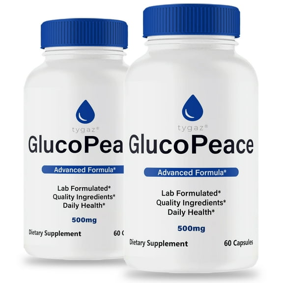 (2 pack) GlucoPeace - Gluco Peace Pill Supplement