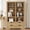 Oak, variant on 72" Tall Bookshelf,4 Tier Floor Standing Bookcase with 4 Drawers,48" Wide Open Storage Shelf, Modern Display Organizer for Home Office, Living Room, Bedroom