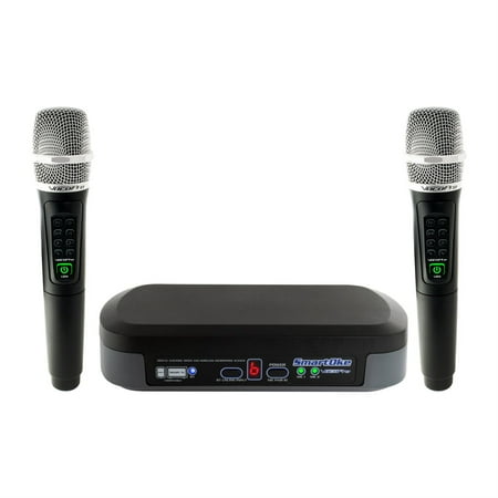 UPC: 0692868766534 | DSP Karaoke Mixer with Two Wireless Microphones for SmartTVs and Tablets