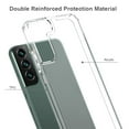 thumbnail image 3 of AquaFlex Hybrid Slim Designed For Galaxy S22+ Case Transparent Clear, 3 of 6