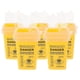 thumbnail image 2 of 5pcs Multi-Purpose Sharps Container Barber Blades Disposal Salon Waste Blade Collection Waste needles storage box Sharps holder, 2 of 3