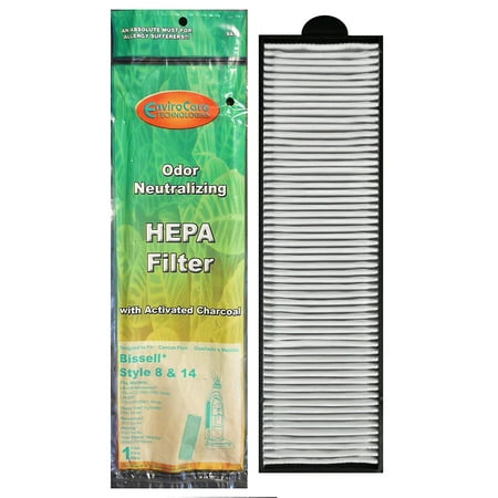- Enviro Bissell Style 8 HEPA Media Post Motor Filter