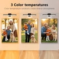 thumbnail image 2 of 3Pcs Picture Light Rechargeable Battery Operated Led Painting Light with Remote Control Dimmable and Timer Wireless Art Display Light for Wall Painting Picture Frame Artworking Portrait Dartboard, 2 of 7