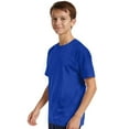 thumbnail image 4 of Couver Boys Cotton Active Short Sleeve Crewneck Shirt 1 Piece, Deep Royal, Large, 4 of 9