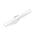 thumbnail image 2 of Uxcell 5 Set RC Propellers Blade Prop 2 Vane 7.6cm Dia Plastic White Low-Noise RC Airplane DIY Aircraft Drone, 2 of 6