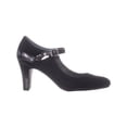 thumbnail image 4 of Giani Bernini Womens Velmah Round Toe Ankle Strap Mary Jane Heels, 4 of 5