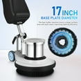 thumbnail image 6 of PartyKindom Floor Buffer Machine Grey Stainless Steel and Plastic for High Traffic Areas, 6 of 6