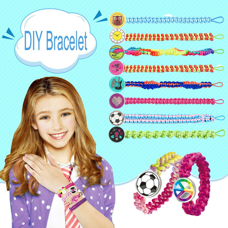 The Friendship Bracelet Maker, Friendship Bracelet Kit, String Art, Travel  Gift, Embroidery, DIY Craft Kit 