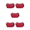thumbnail image 1 of Transemion Crossbody Bag Premium For Multipurpose Large Capacity Polyester Messenger Bag Multiple Occations Premiun Gift winered 5Set, 1 of 6
