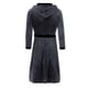 thumbnail image 5 of Bata Prolriy para hombre, ropa de invierno con mangas, albornoz, chal, bata de felpa alargada, bata larga para el hogar, blusa para mujer, bata para hombre, gris M, 5 of 7