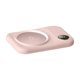 thumbnail image 3 of Calentador de café, calentador de tazas, apagado automático, portátil, temperatura ajustable, calentador de bebidas eléctrico, placa para dormitorio, rosa, 3 of 8