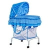 Dream On Me Layla 2-In-1 Bassinet To Cradle, Blue