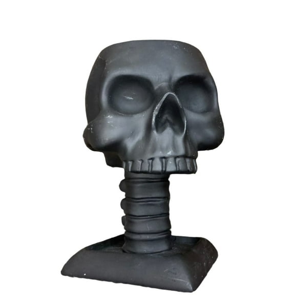 Ashland Halloween Skull Container Decoration 7x4.5in