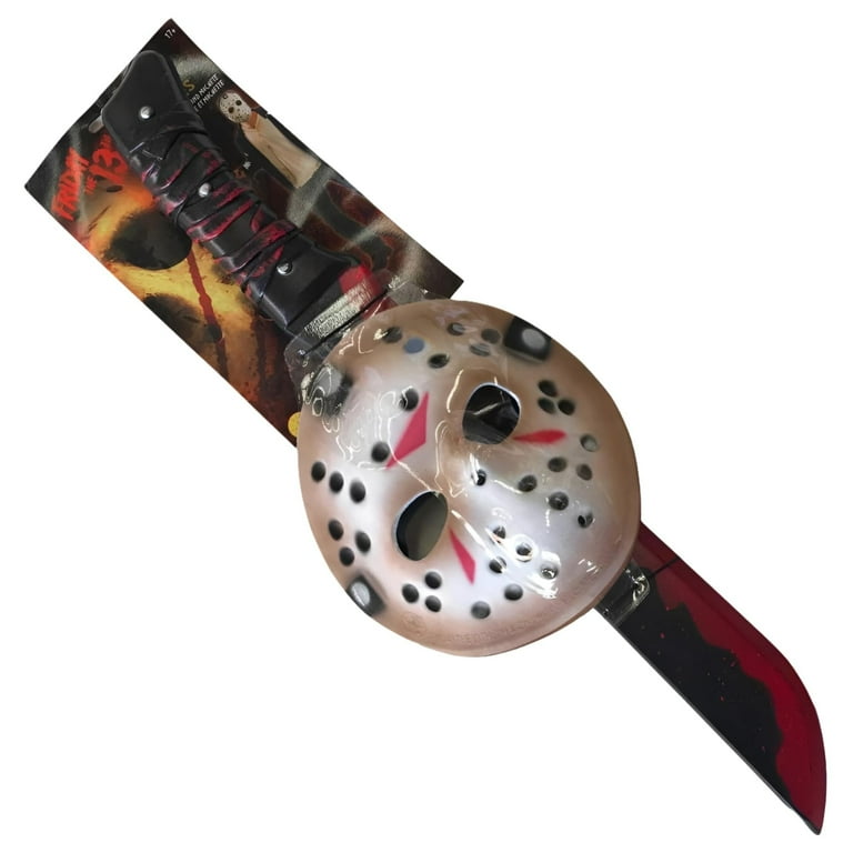 Friday The 13th Jason Voorhees Machete & Mask Kit Friday The 13th Jason Voorhees Machete & Mask Kit
