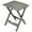 Gray, variant on Adams 258429 Quik Fold Patio Side Table, Resin, Bluestone - Quantity 1