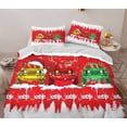 thumbnail image 1 of Juego de cama navideño 3 Jeeps, 1 of 6