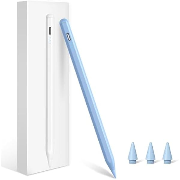 Apple Pen for IPad, IPad Pen with Battery Meter, Palm