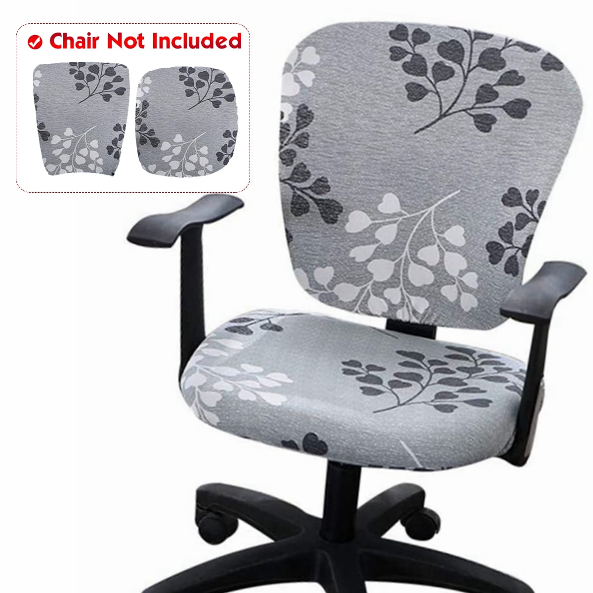 Office Computer Chairs Covers Stretch Swivel Home Armchair Slipcover Seat Cover 