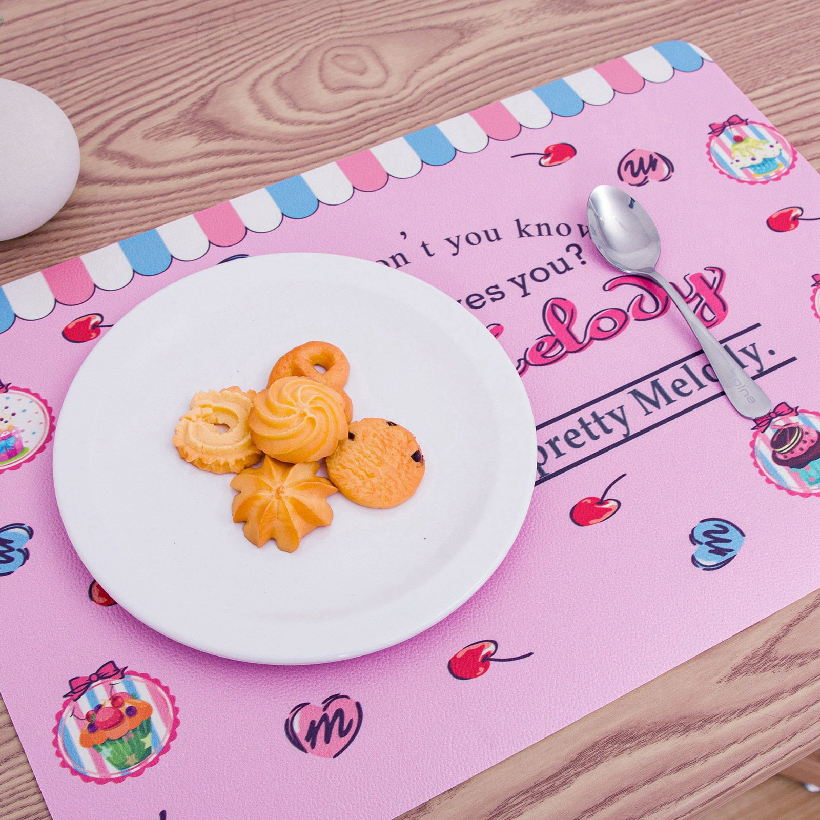 RAY STAR Placemats Set of 4, Vinyl Washable Wipeable Place Mats-12inx18in, Heat Resistant Waterproof Place Mat