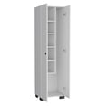 thumbnail image 5 of Miekor Furniture Broom Cabinet Lucin, Garage, White 0169, 5 of 7