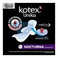 thumbnail image 4 of Toallas femeninas Kotex Unika nocturna flujo súper abundante con alas 20 pzas, 4 of 6