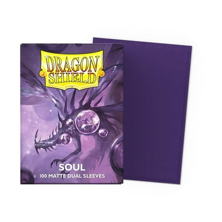 Arcane Tinmen ApS ART15062 Dragon Shield: Matte – Dual Soul (Metallic Purple)