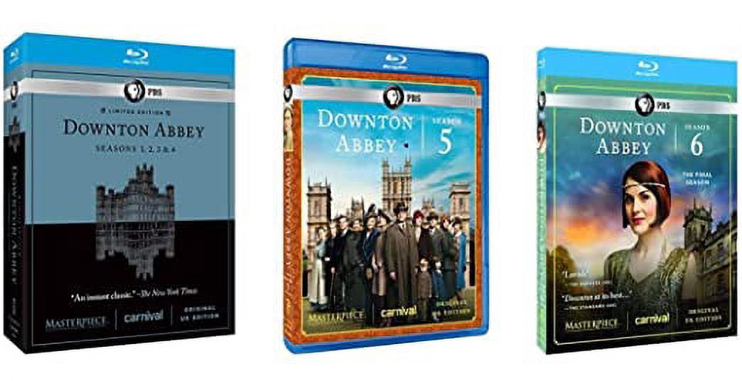 Downton Abbey: The Complete Series DVD Set with 52 Episodes and
