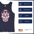 thumbnail image 6 of Buffalo Sugar Skull Men's Tank Top  Fantasy League Football Fan Tailgating, 6 of 7