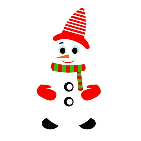 

Snowman Magnetic Fridge | Cute Refrigerators Sticker Snowman Expression | Fridge Garage Door Waterproof Christmas Decals ||Snowman Stickers | Snowman Expression Magnetic Fridge Mag