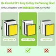 thumbnail image 2 of 2 Pack Vital 100S Pet Care Replacement Filter for levoit Vital 100S/100S-P Air Purifier,Efficiency Activated Carbon for Pets, Dust, Pollen, 2 of 7