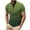 Green, variant on Aofany Plus Size Mens Henley Shirts Big And Tall Mens Casual Short Sleeve Button Tops Gradient Pullover Blouse