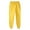 Yellow, variant on asjyhkr Mens Sweatpants Elastic Waist Drawstring Jogger Breathable Running Athletic Pants with Pockets