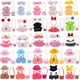 thumbnail image 2 of 3Pcs Duck Clothes 30cm lalafanfan Duck Kawaii Cartoon Plush Toy Doll Accessories Soft Animal Doll Children's Toys Birthday Gift, 2 of 5