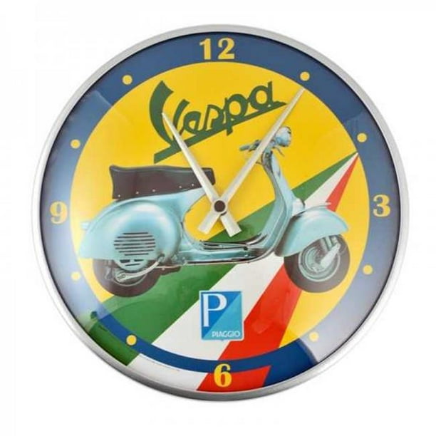 Vespa VPLT36 Round Wall Clock D.32 Grand Sport, 12.6 in.